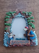Vtg Disney Splash Mountain Resin 3D Picture FrameRabbit & Bear 6.5