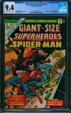Giant-Size Super-Heroes 1 🔥 CGC 9.4 🔥 Spider-Man Morbius Man-Wolf Marvel 1974 picture