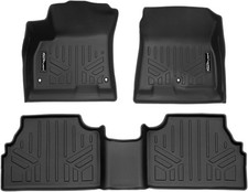SMARTLINER All Weather Protection Custom Fit Floor Mats 2 Row Liner Set Compatib picture