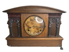 Antique Wm. L. Gilbert Mantle Clock Pendulum & Key Fully Serviced picture