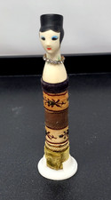 Vintage 1961 Couturines Doll Vanity Figurine Case by Revlon w/ Stand Collectible picture