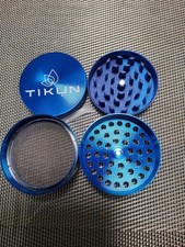 Space Case 53mm Spice Tobacco Herb Grinder 4 Piece -blue picture