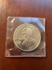 Brigham Young State of Utah Mormon Temple Medallion 1896 picture