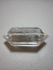 12-Sided Clear Quartz Double Terminated Crystal Point Wand 70.45g 2.75