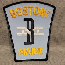 Vintage Boston & Maine Railroad Patch picture