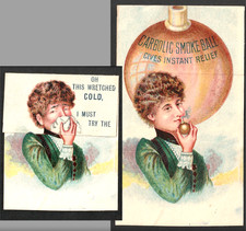 QUACK Carbolic Smoke Ball RARE Legal Law History Metamorphic Trade Card SR.M.cSb picture