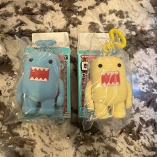 DOMO Collectables Lot of 2 With A Blue And A Yellow Super Rare Colors picture