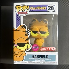 FUNKO POP  COMIC TARGET EXCLUSIVE FLOCKED #20 GARFIELD picture