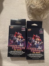 Transformers Upper Deck 40th Anniversary Card Hanger Boxes Factory Sealed picture