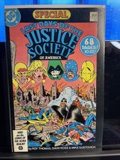 Last Days of the Justice Society Special #1 (DC Comics July 1986) VF/NM picture