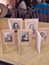Vintage 1940s-1950s Carla Dale Minnesota Portrait Lot - 5 Photo Age Progression picture