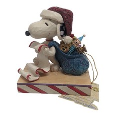 Peanuts - Checking It Twice Figurine - 6010323 - Jim Shore picture