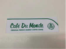 *NEW* Vintage Cafe Du Monde Beignet Paper Costume Halloween Hat New Orleans LA picture