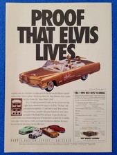 1998 HOT WHEELS LEGENDS ELVIS PRESLEY 