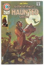 HAUNTED #21 VG+ 4.5 BRONZE AGE CHARLTON FIRST APPEARANCE BARON WEIRWULF NEWTON picture