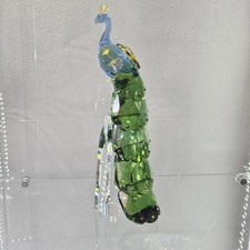 crystal peacock figurine picture