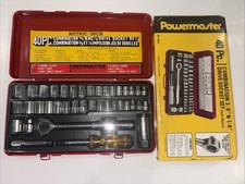 Oxwall Tool 40 Piece Socket Set - POWERMASTER 3/8 & 1/4 Drive New 4860 picture