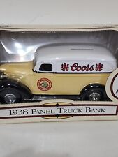 Ertl Coors 1938 Panel Truck Die-Cast Metal Bank 1/25Th Scale 1995 F141 picture