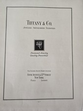 1931 Tiffany Diamond solitaire ring vintage fine jewelry ad picture