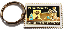 PHARMACY RX METAL KEYRING MEDICAL PHARMACIST, PHARMACY TECH picture