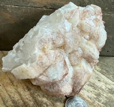 Raw Lithium Quartz Cluster Crystals, Brazilian 3.5 inches picture
