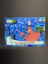 Topps Chrome SpongeBob SquarePants “No This Is Patrick” Bubblefractor /99 No. 67 picture
