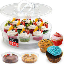Cupcake Carrier and Muffin Container Pie, Cake, and Cupcake picture