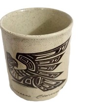 VTG NW Native Clarence Wells THUNDERBIRD Coffee Mug  picture