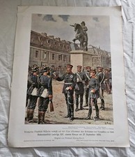 Historical Art Print 1910 • Crown Prince Frederick William Versailles • George... picture