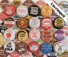 100 Vintage Soda Bottle Caps Pop (((NO REPEATS))) Unused, Zero Defects picture
