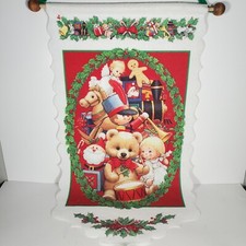 Rare Morehead Christmas Felt Wall Hanging Decoration Toys 27