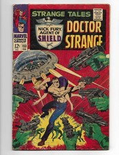 Strange Tales 153 1967 Marvel Comics VG- 3.5 Doctor Strange Nick Fury Clea picture