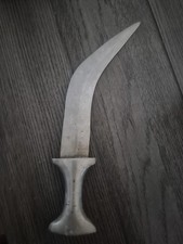Antique 19th Century Indian All Steel Dagger Knife Indo-Persian Fighting Weapon picture