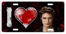 L@@K Edward Cullen Twilight Saga Vampire License Plate Vanity Auto Tag picture