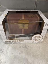 Paladone Harry Potter Magical Trunk Saving Bank W/ Wand WB Wizarding World New picture