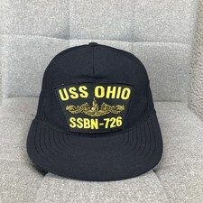 USS Ohio SSBN-726 Navy Snapback Baseball Hat Cap Northstar Made In USA Adult picture