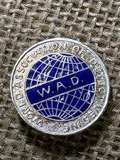 W.A.D. World Association of Detectives Inc. Lapel Pin ***READ picture