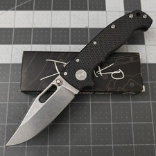 Demko Knives MGAD20 Harpoon Exclusive Knife Carbon Fiber Scales Magnacut Steel picture
