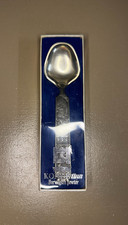 Vintage KONGE TINN Norway Scandinavian Design Handle Decor Pewter Spoon picture