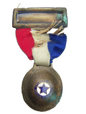 VINTAGE USA 1924 AMERICAN LEGION 6th ANNUAL CONVENTION DELEGATE BADGE MEDAL RARE picture