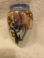 Vintage Wallpocket Marked Japan Bird / Flower Theme picture