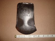 VINTAGE EMBOSSED FAYETTE R. PLUMB ANCHOR BRAND AU-TO-GRAF SINGLE BIT AXE HEAD picture