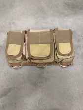 Paraclete MSA Triple GP Utility Admin Pouch 3 Color Desert DCU MOLLE Tactical picture