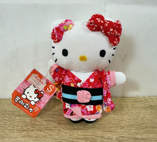 Hello Kitty Chirimen Japanese Doll Sanrio Kimono Japan Exclusive 12cm With Tags picture