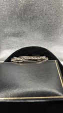 Vtg Joe Delgarito & Larry L Kaye 14K Gold And Sterling Silver 7 Inch Cuff 20gr picture