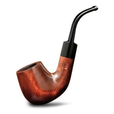 5' long smoking tobacco handmade sherlock holmes Smooth finish Stem 9 mm KAFpipe picture