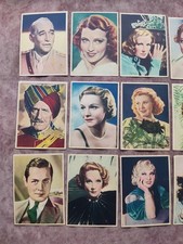Vintage 1930s Nestlé Stars Of The Silver Screen Cards 21 Real Photo picture