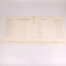 ✅ 1940 Canadian Pacific Railroad American Express Dining Car Menu Spiral Tunnel picture