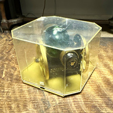 Courvoisier Cognac Green Miniature Bottle in Clear Display Case/Box picture