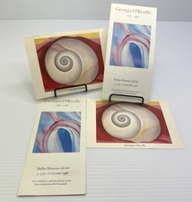 Georgia O'Keeffe 1887-1986 Exhibition Dallas Museum of Art Invitations Pamphlets picture